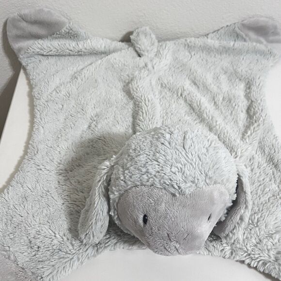 Baby Gund Lopsy Comfy Cozy Lamb Plush Lovey Security Blanket Mat Satin 058935 - Picture 4 of 16